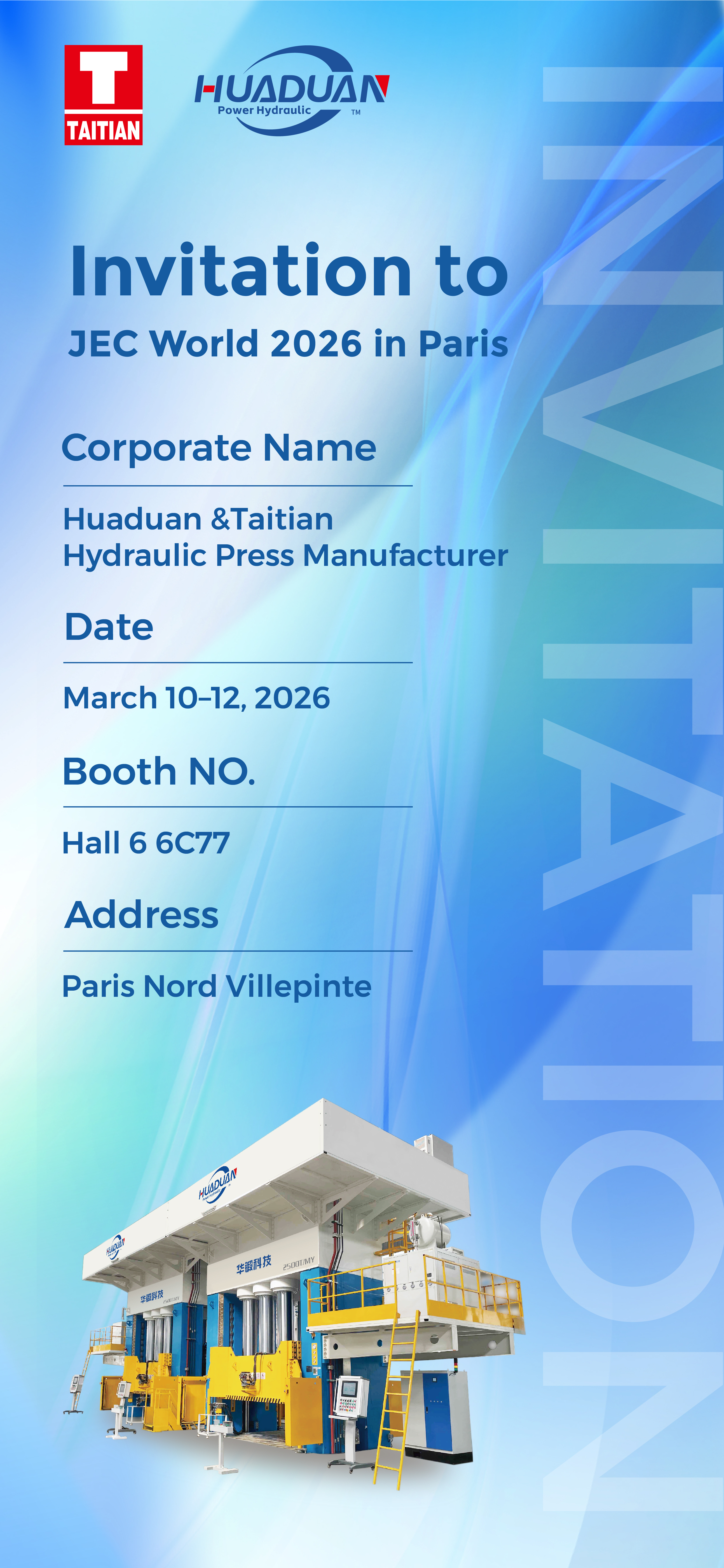JEC World 2026-Chúng ta hãy gặp nhau tại Paris.
